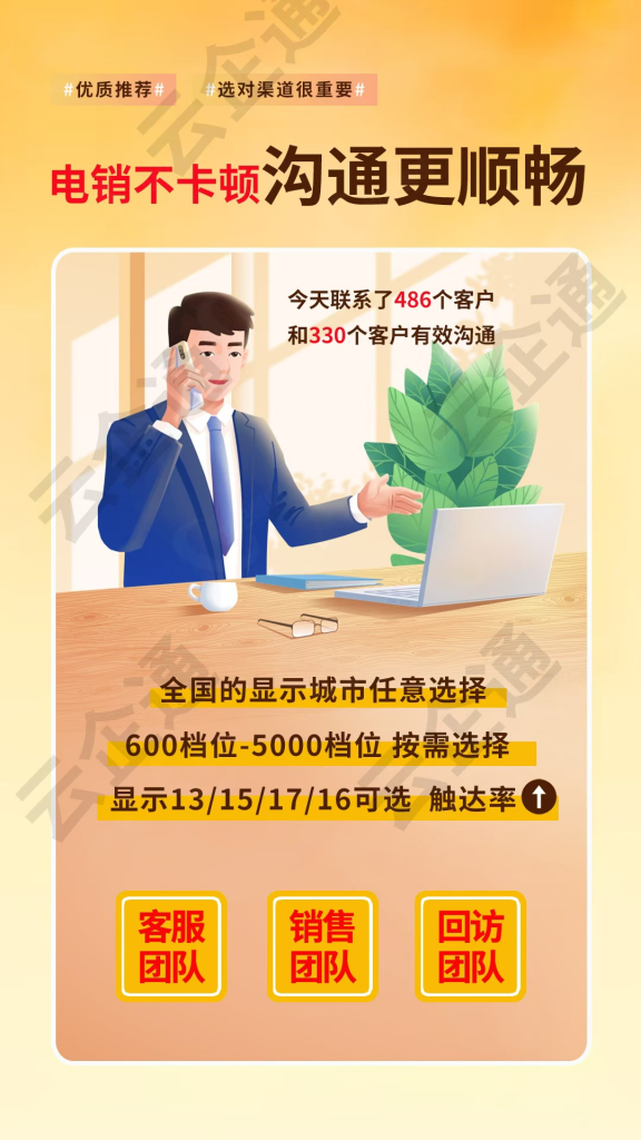 電銷卡：成本直降，效率翻倍！銷售團(tuán)隊(duì)的秘密武器